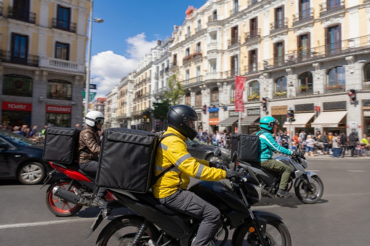 Pedidos de delivery listos para entrega
